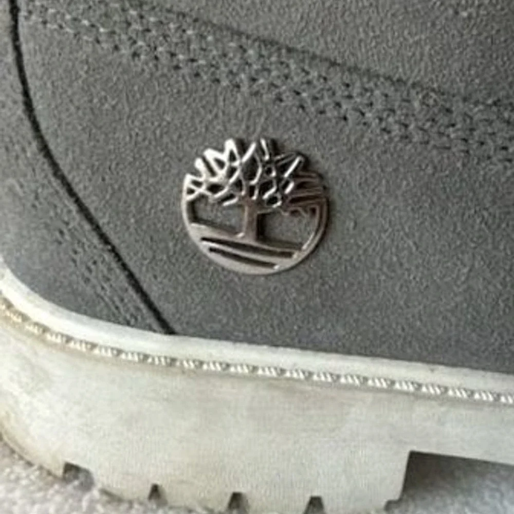 Timberland 6-Inch Premium Waterproof Grey Suede Boots